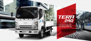 Xe tải Teraco 240S thùng kín